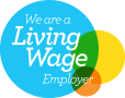 Living Wage Employer logo badge